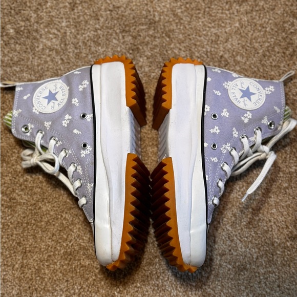 Converse Run Star Hike Platform High 'Floral & Paisley' Women Shoe Size 6.5 - Picture 5 of 15